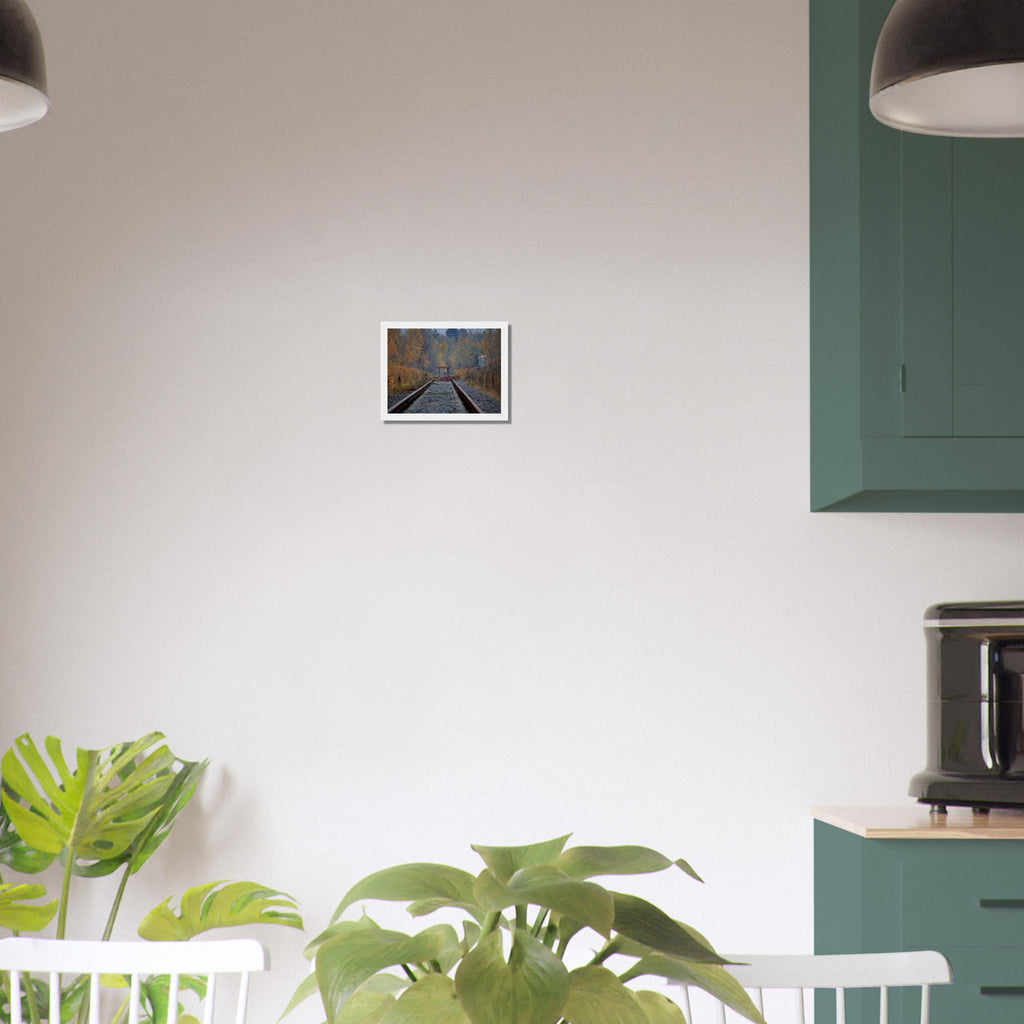 Abandoned Tracks - Framed Poster - JDivine 