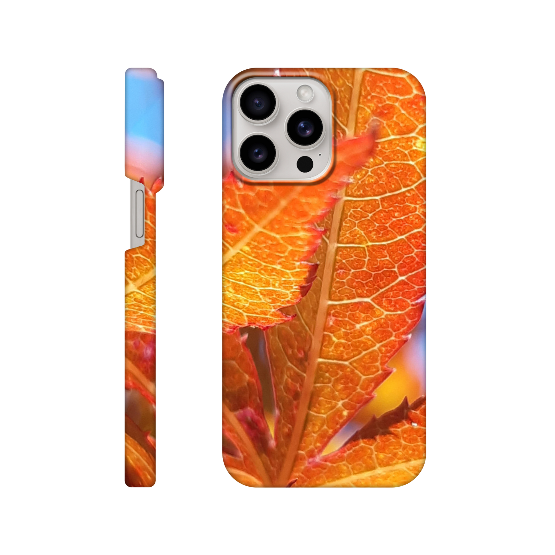 Radiant Autumn Veins - Slim Phone Case - JDivine 