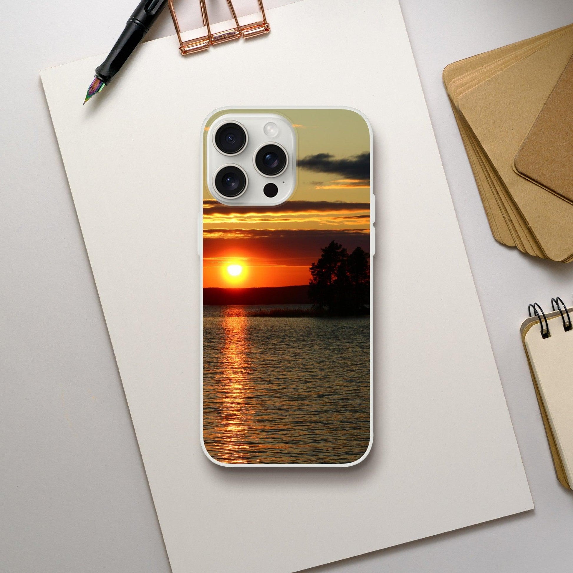 Radiant Sunset Waters - Flexi Phone Case - JDivine 