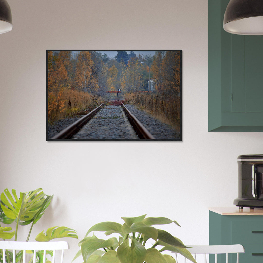 Abandoned Tracks - Framed Poster - JDivine 