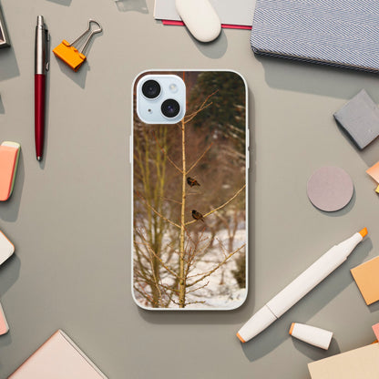 Feathered Winterday - Flexi Phone Case - JDivine 