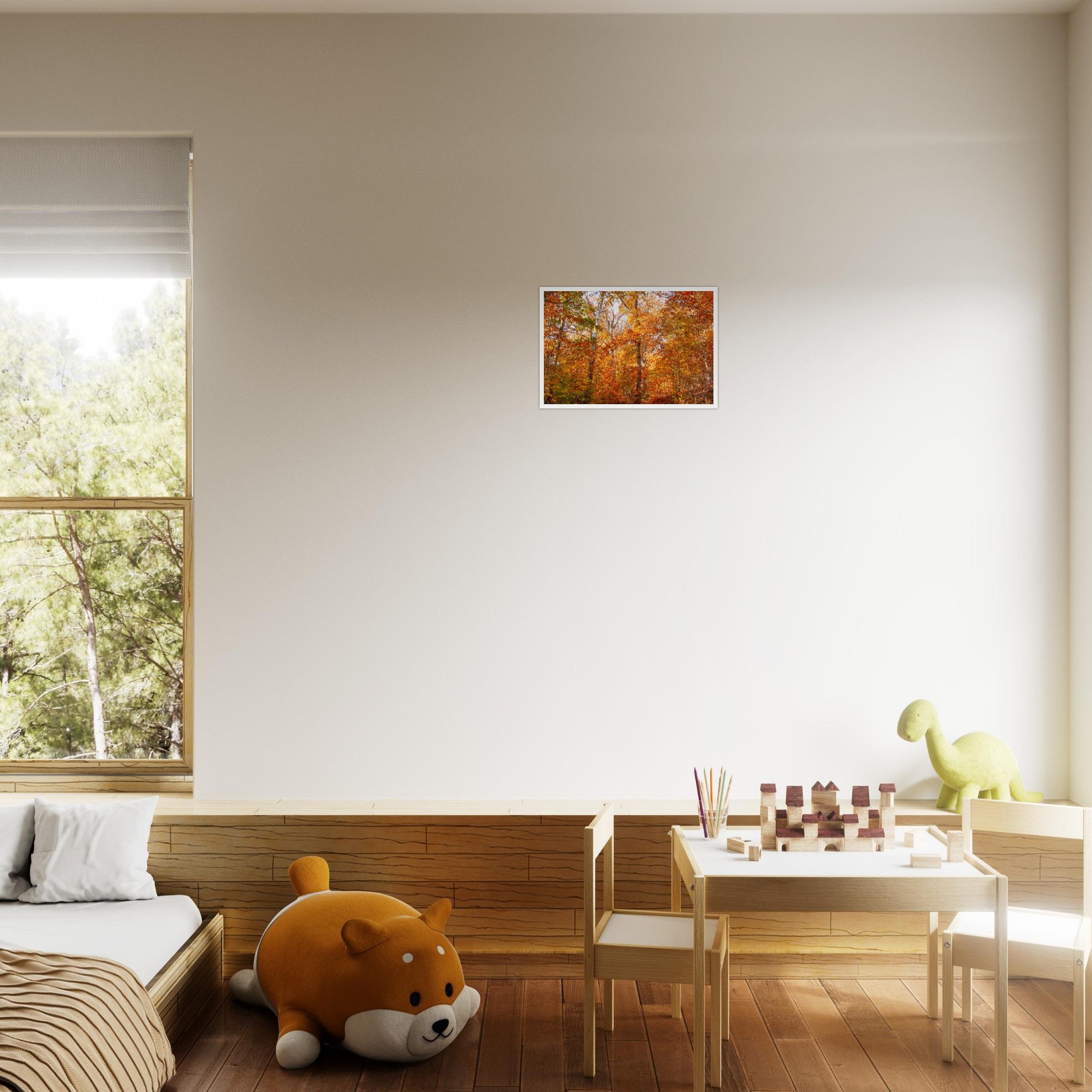 Colorful Trees - Framed Poster - JDivine 