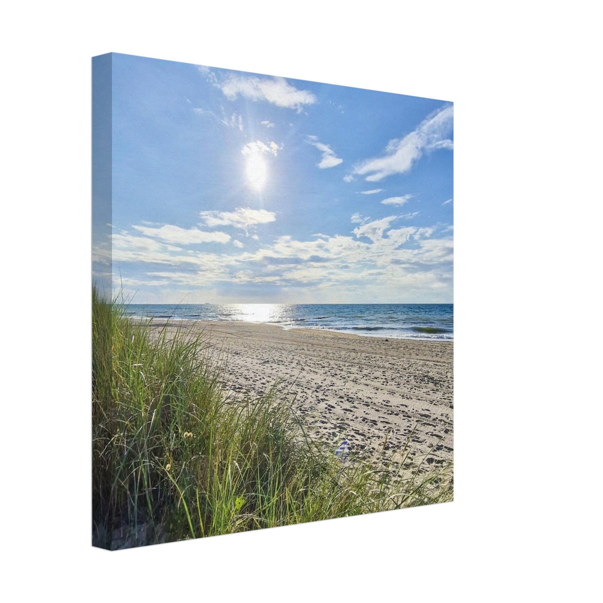 Sunny day at the beach - Canvas - JDivine 