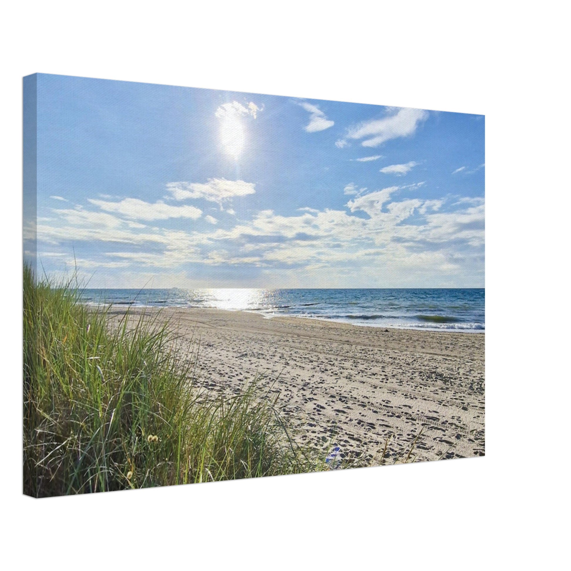 Sunny day at the beach - Canvas - JDivine 