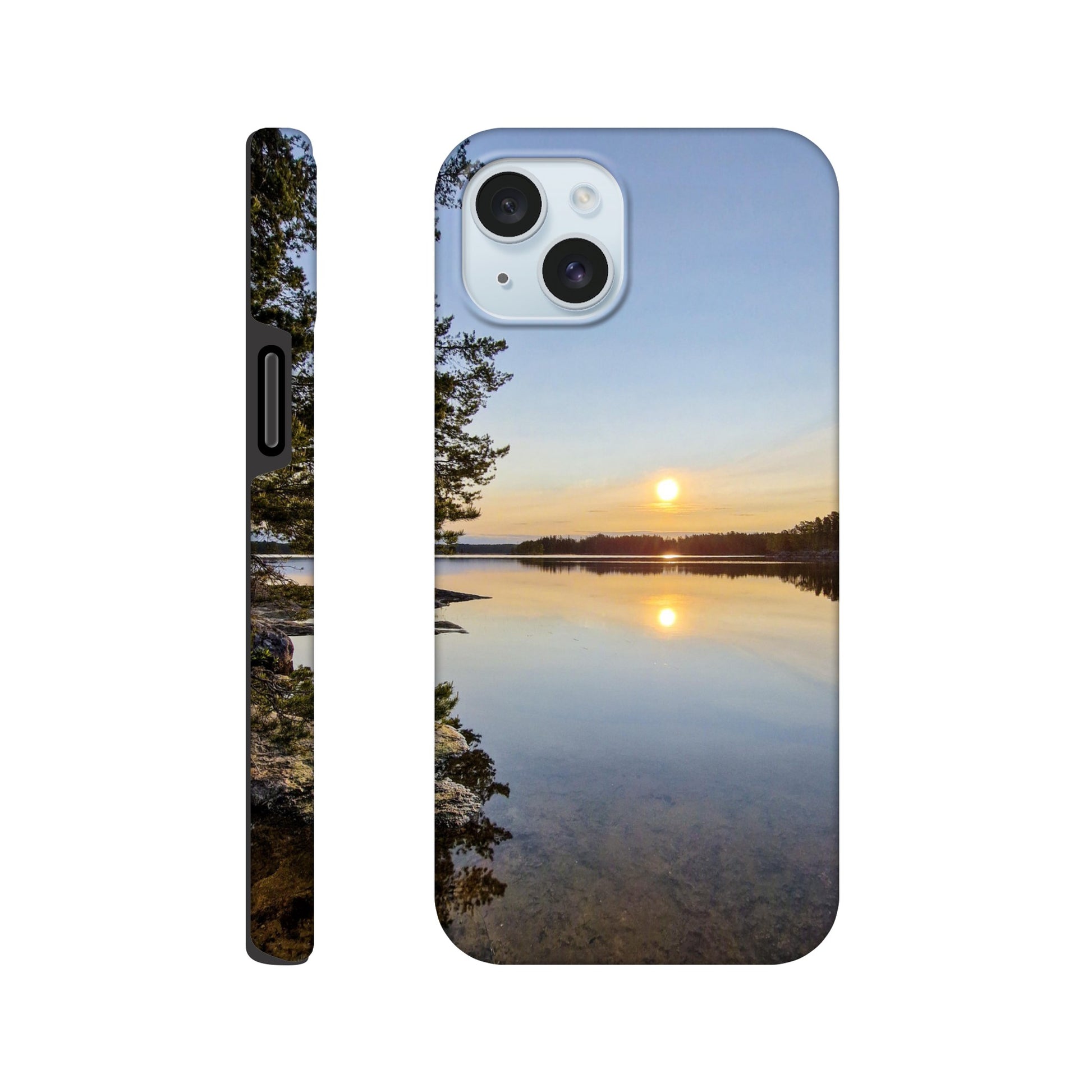Calm Lake Serenity - Tough Phone Case - JDivine 