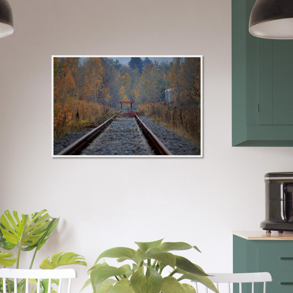 Abandoned Tracks - Framed Poster - JDivine 