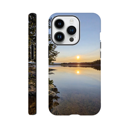 Calm Lake Serenity - Tough Phone Case - JDivine 