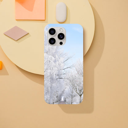 Winter’s Silent Path - Tough Phone Case - JDivine 