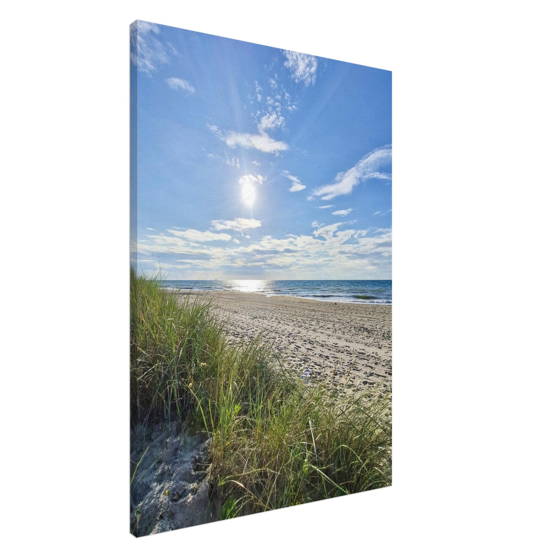Sunny day at the beach - Canvas - JDivine 