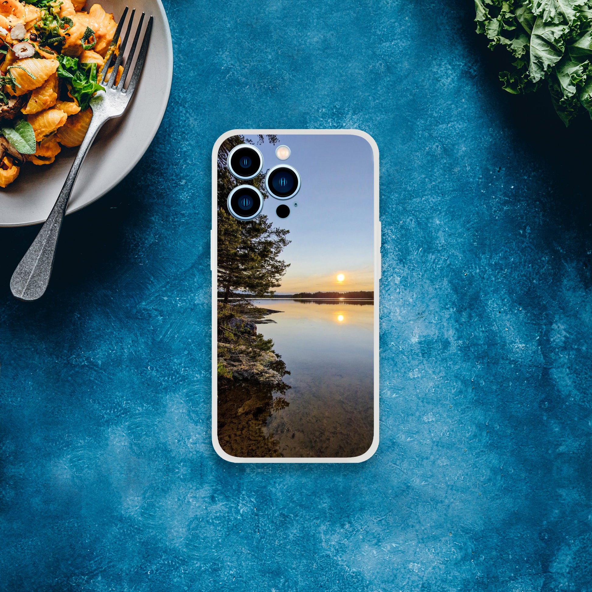 Calm Lake Serenity - Flexi Phone Case - JDivine 