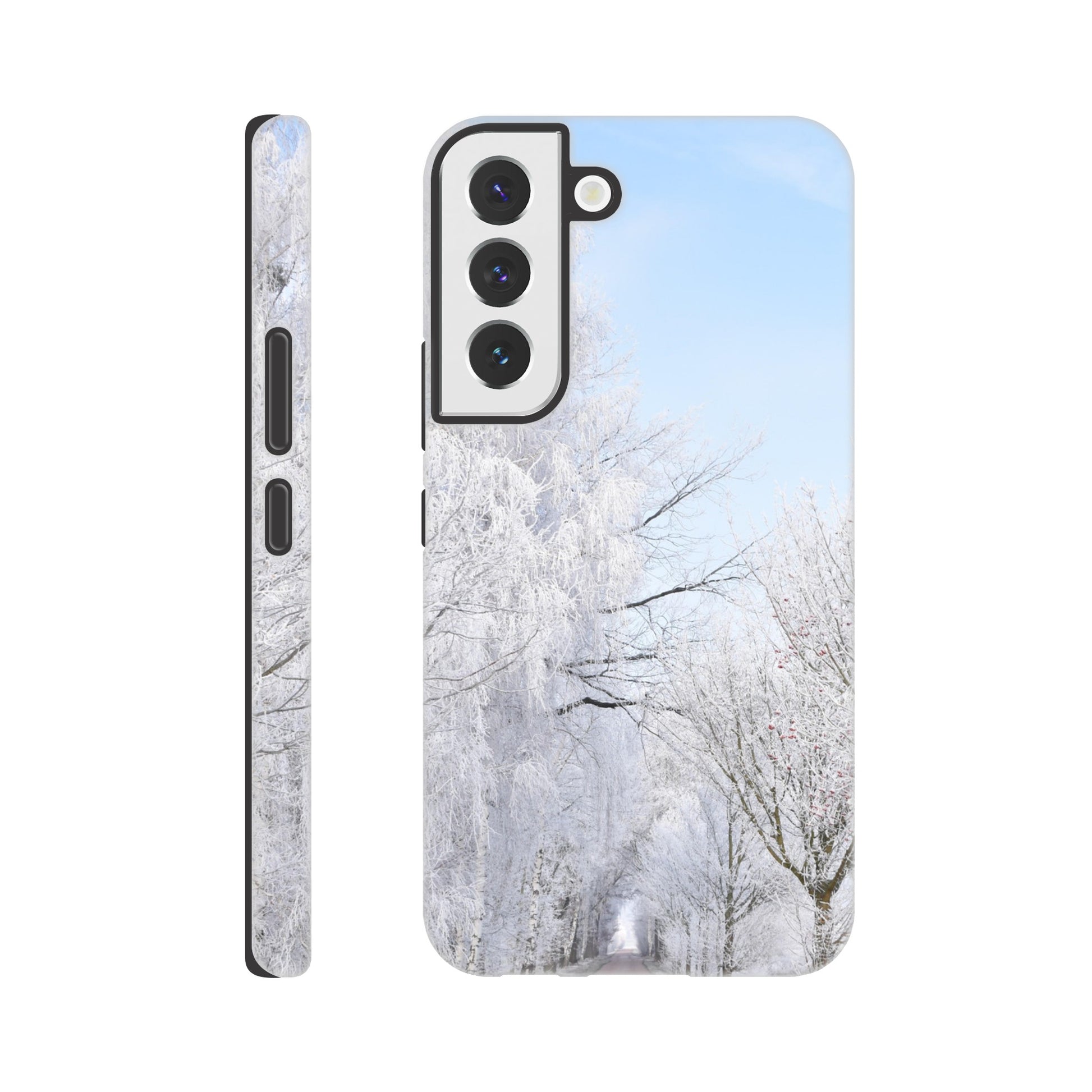 Winter’s Silent Path - Tough Phone Case - JDivine 