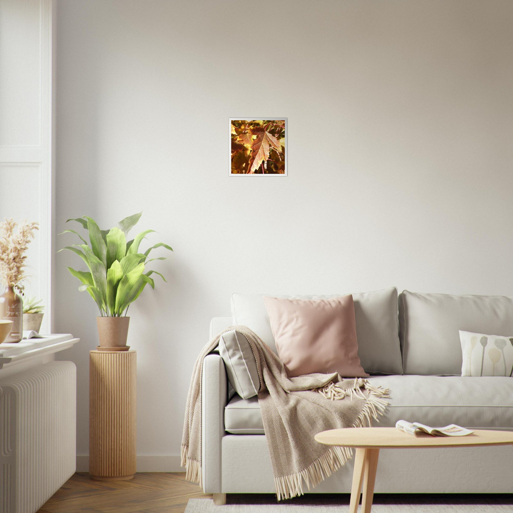 Autumn's Golden Glow - Framed Poster - JDivine 