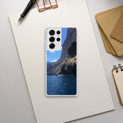 Azure Cliffs Encounter - Flexi Phone Case - JDivine 