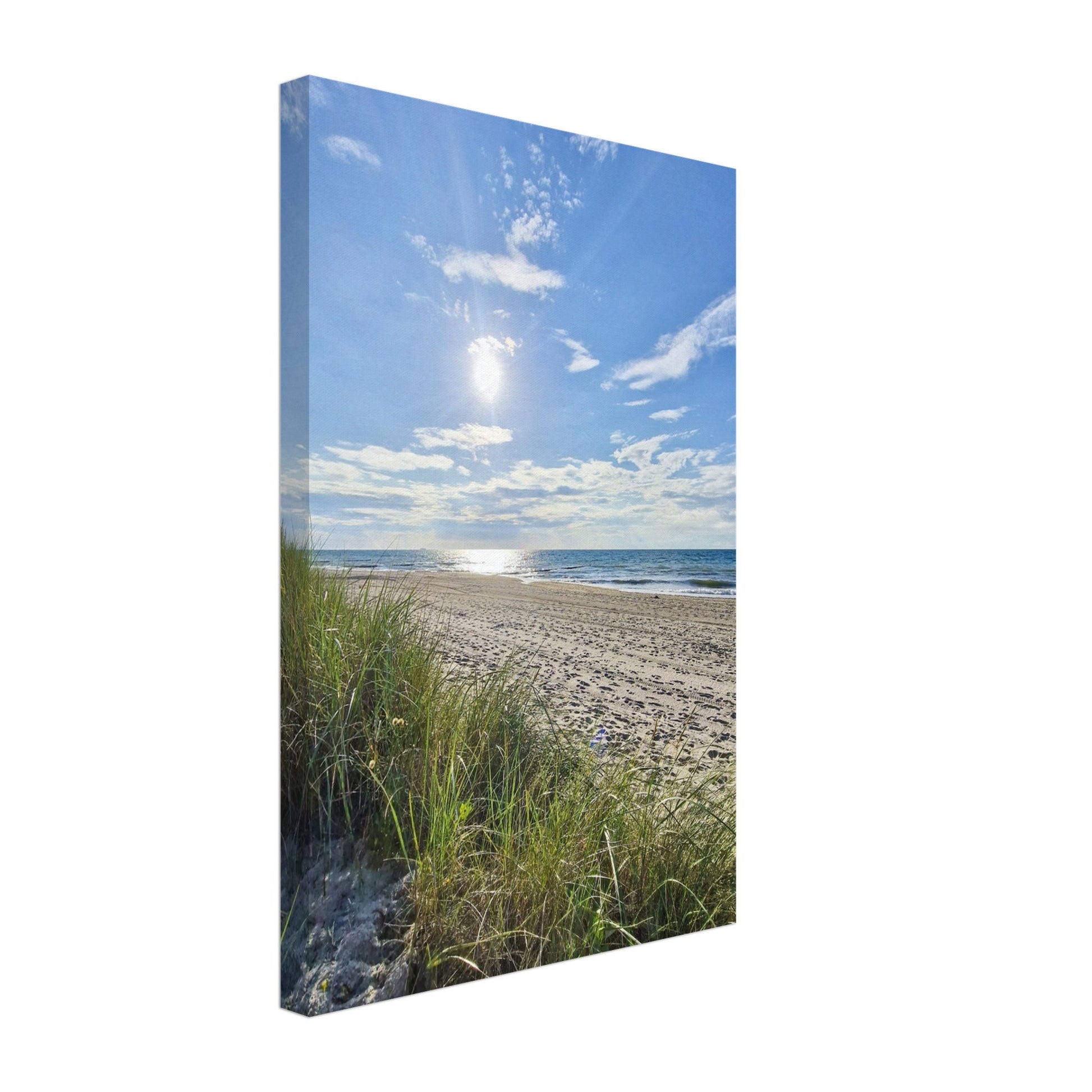 Sunny day at the beach - Canvas - JDivine 