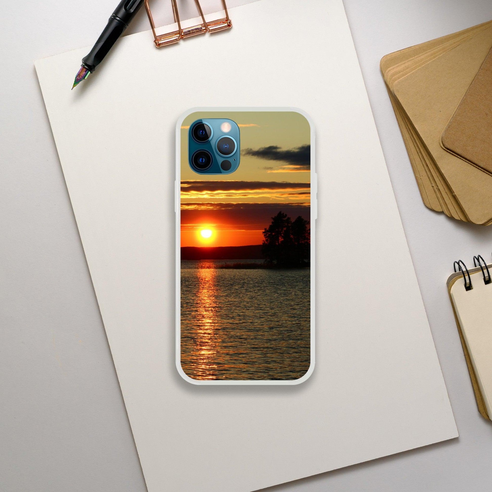 Radiant Sunset Waters - Flexi Phone Case - JDivine 