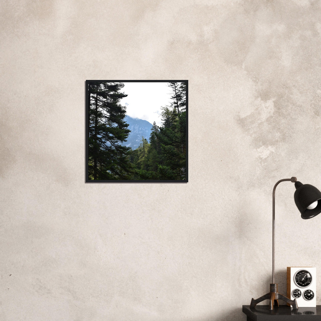 Veiled Ascent - Framed Poster - JDivine 