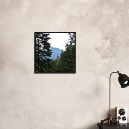 Veiled Ascent - Framed Poster - JDivine 
