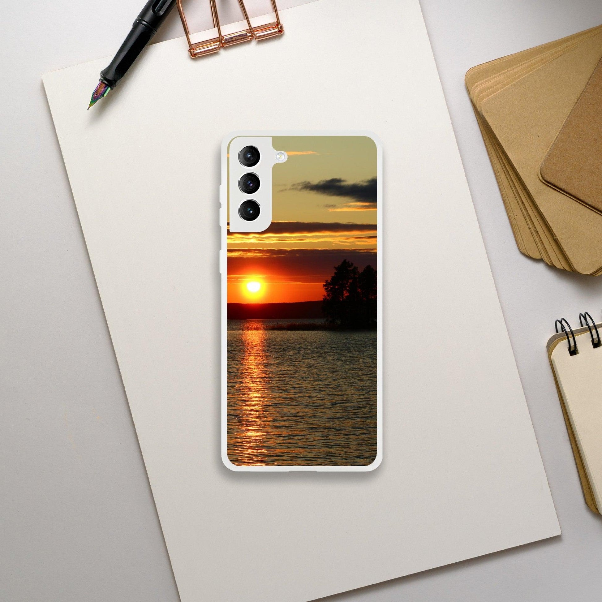Radiant Sunset Waters - Flexi Phone Case - JDivine 
