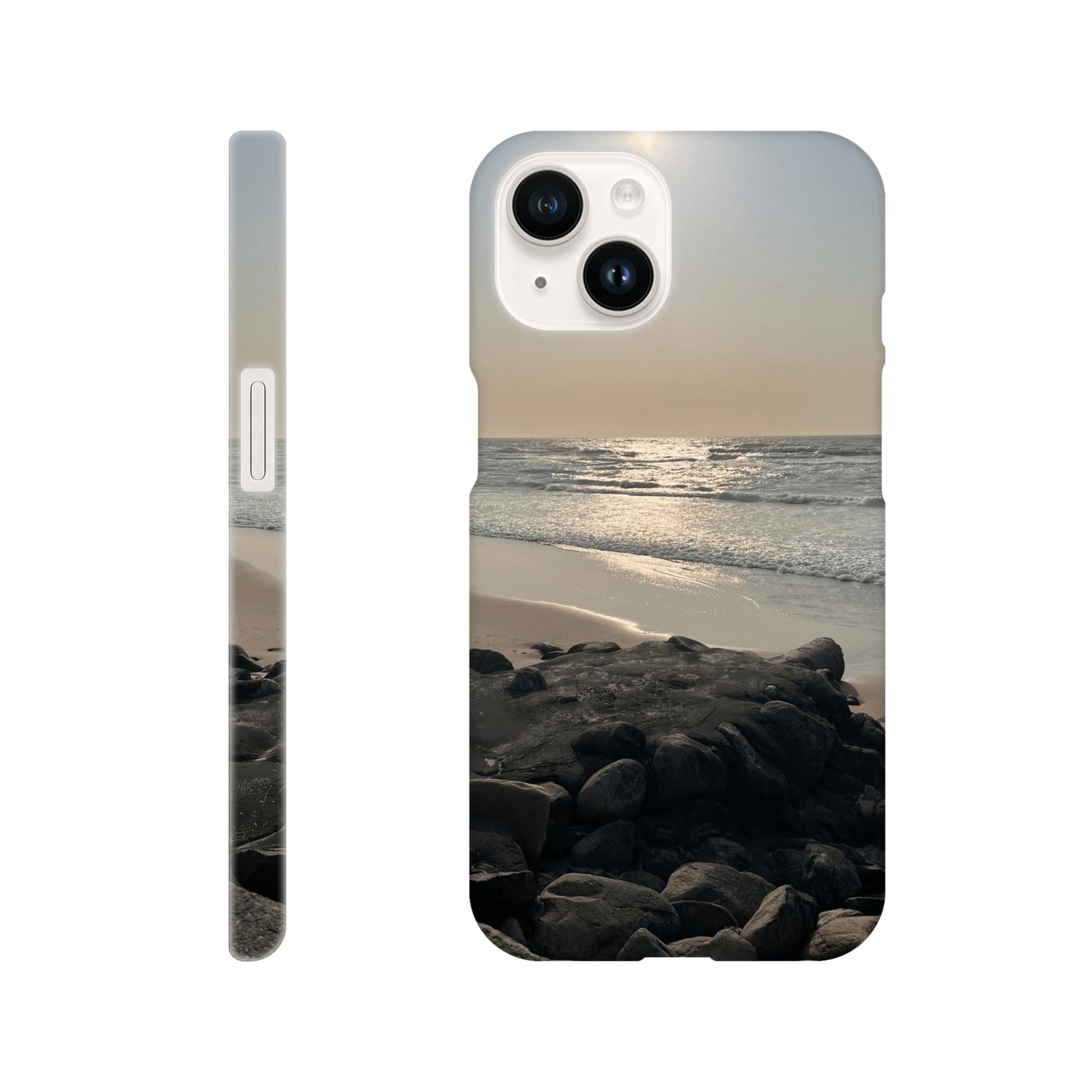Sunlit Shores - Slim Phone Case - JDivine 