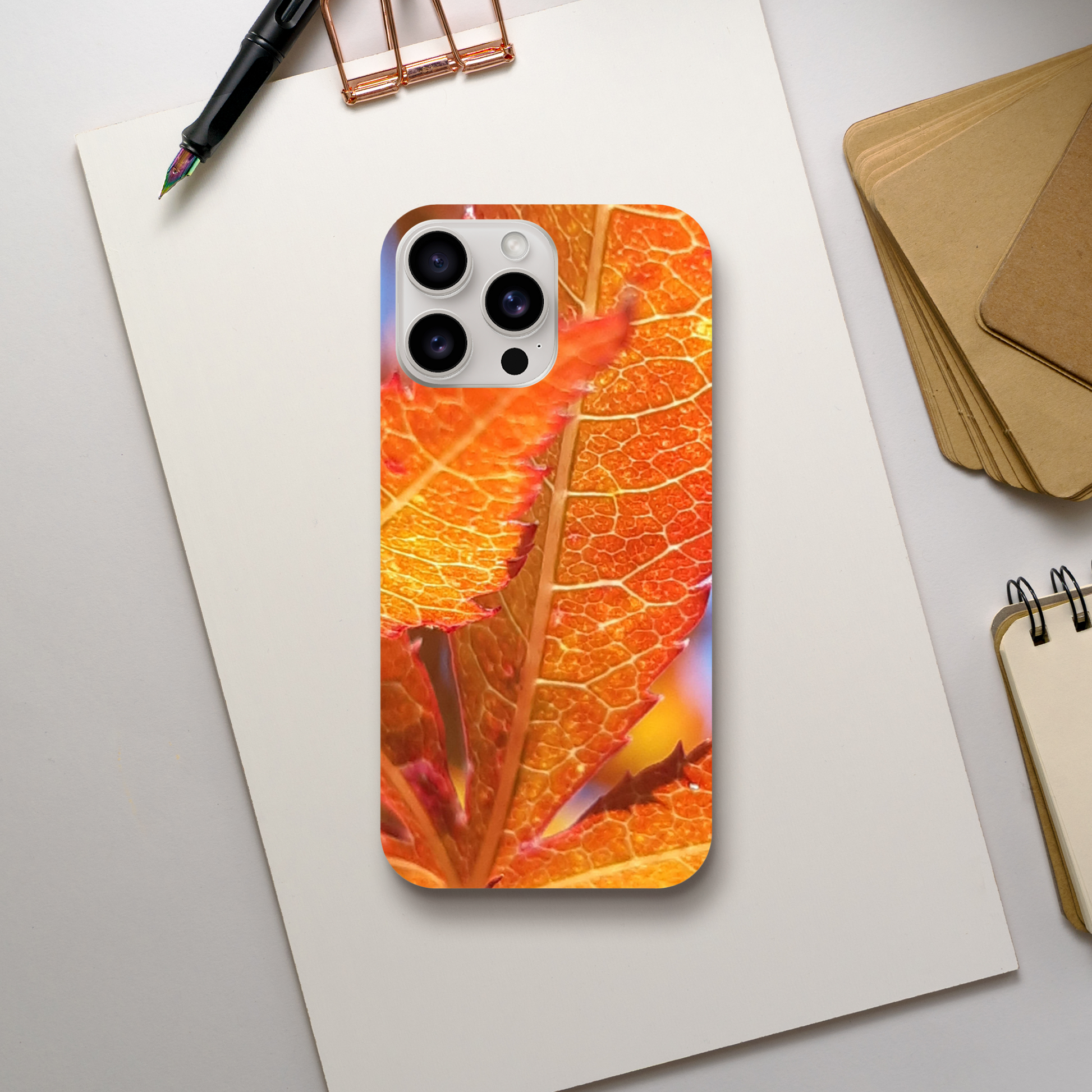 Radiant Autumn Veins - Slim Phone Case - JDivine 