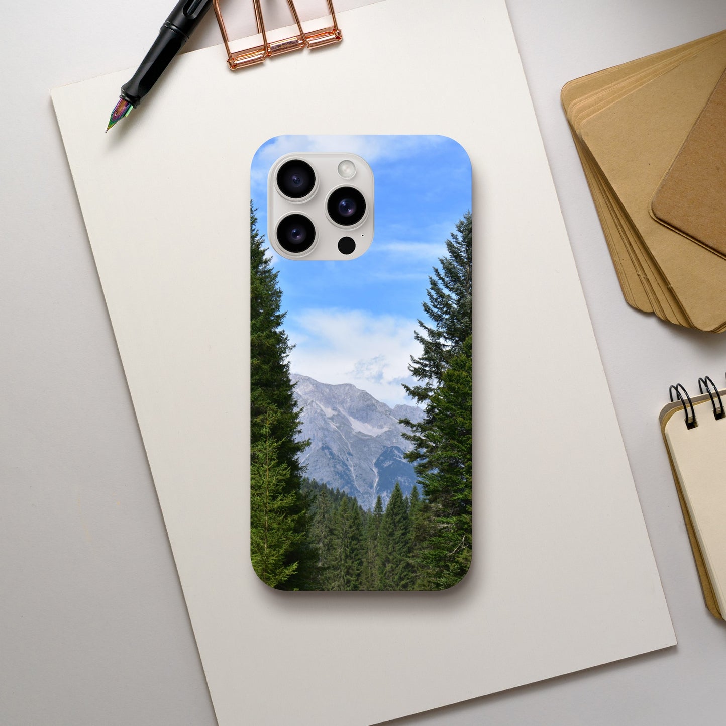 Evergreen Peaks - Tough Phone Case - JDivine 