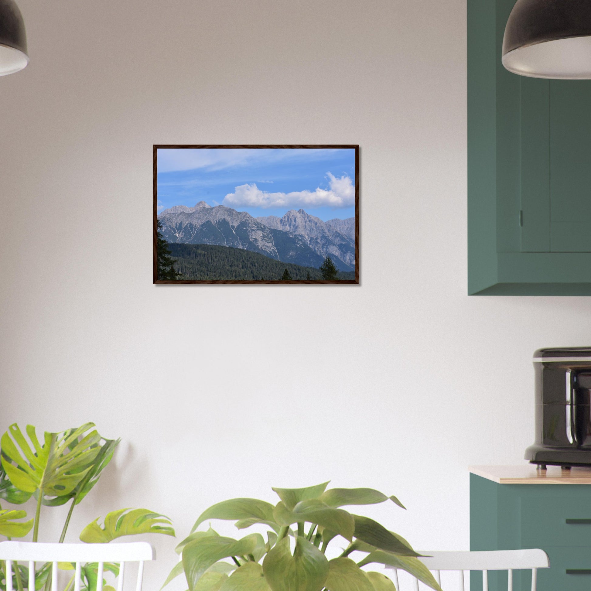 Majestic Peaks - Framed Poster - JDivine 