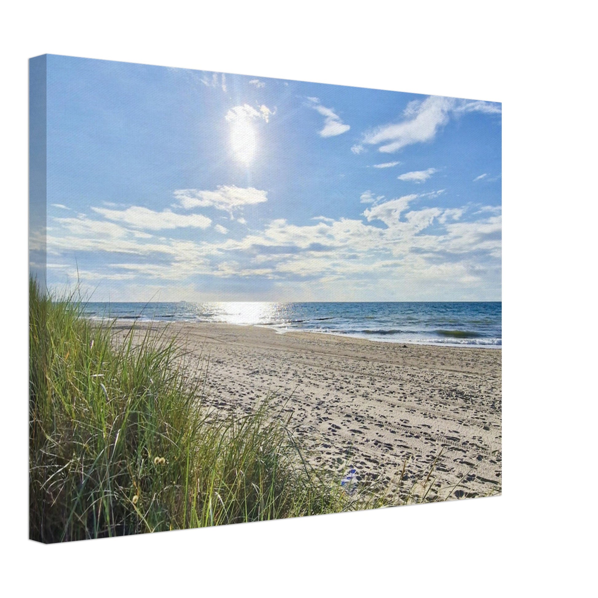 Sunny day at the beach - Canvas - JDivine 