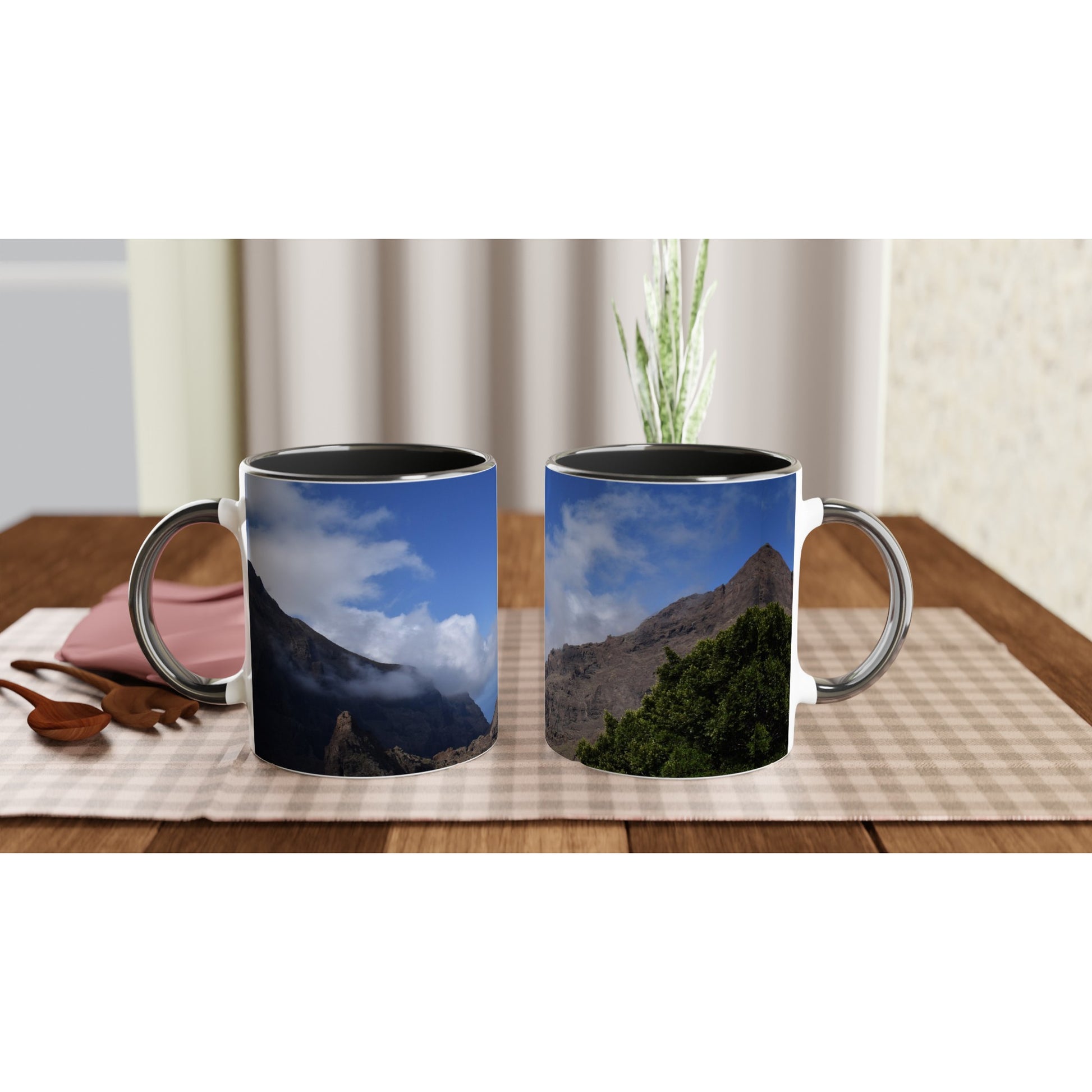 Cloud-Crowned Cliffs - Mug - JDivine 