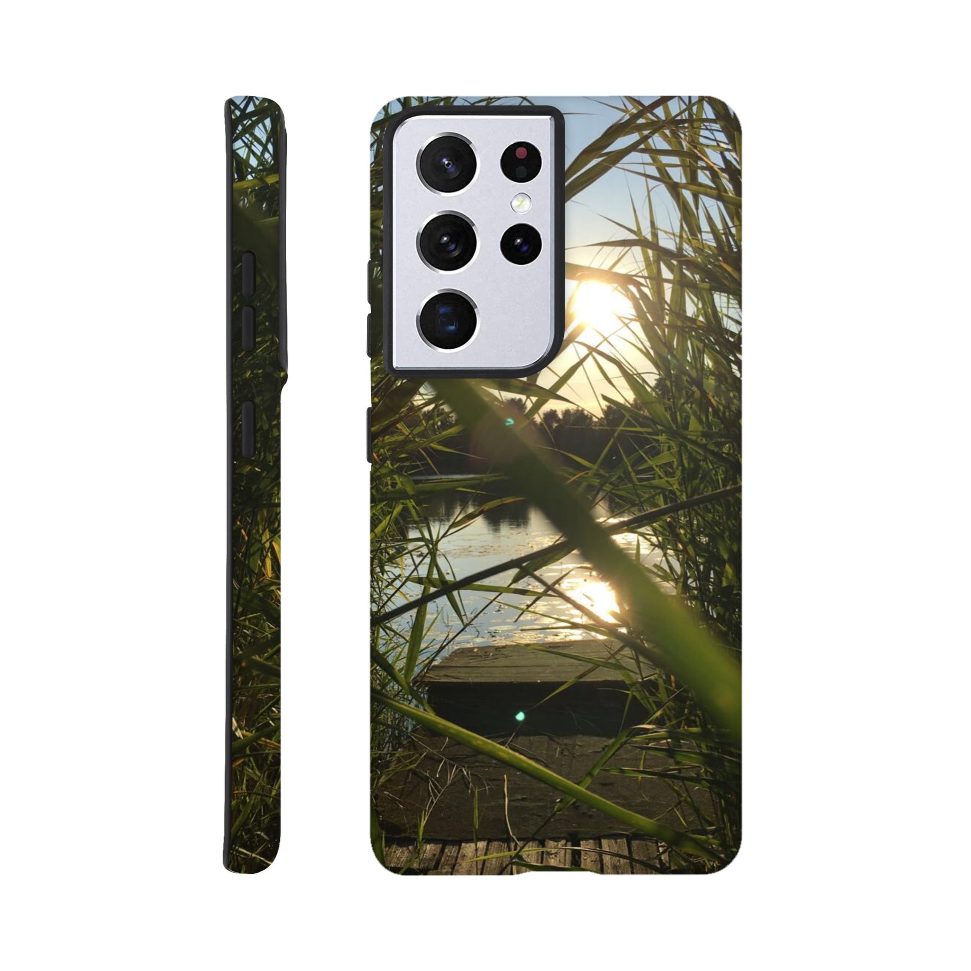 Golden Reed Passage - Tough Phone Case - JDivine 