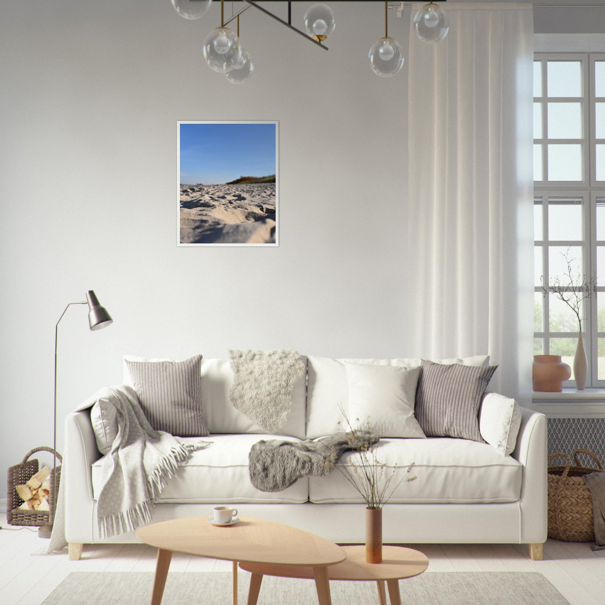Whispers of the Shoreline - Framed Poster - JDivine 