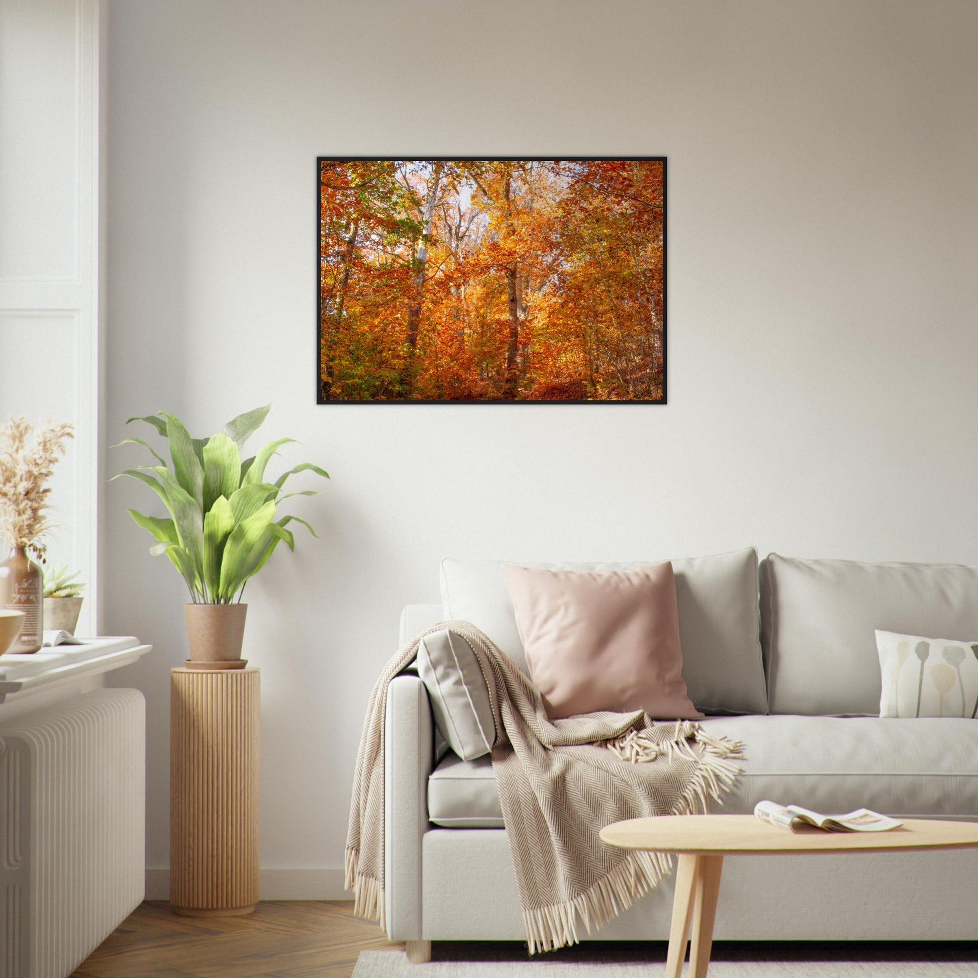 Colorful Trees - Framed Poster - JDivine 