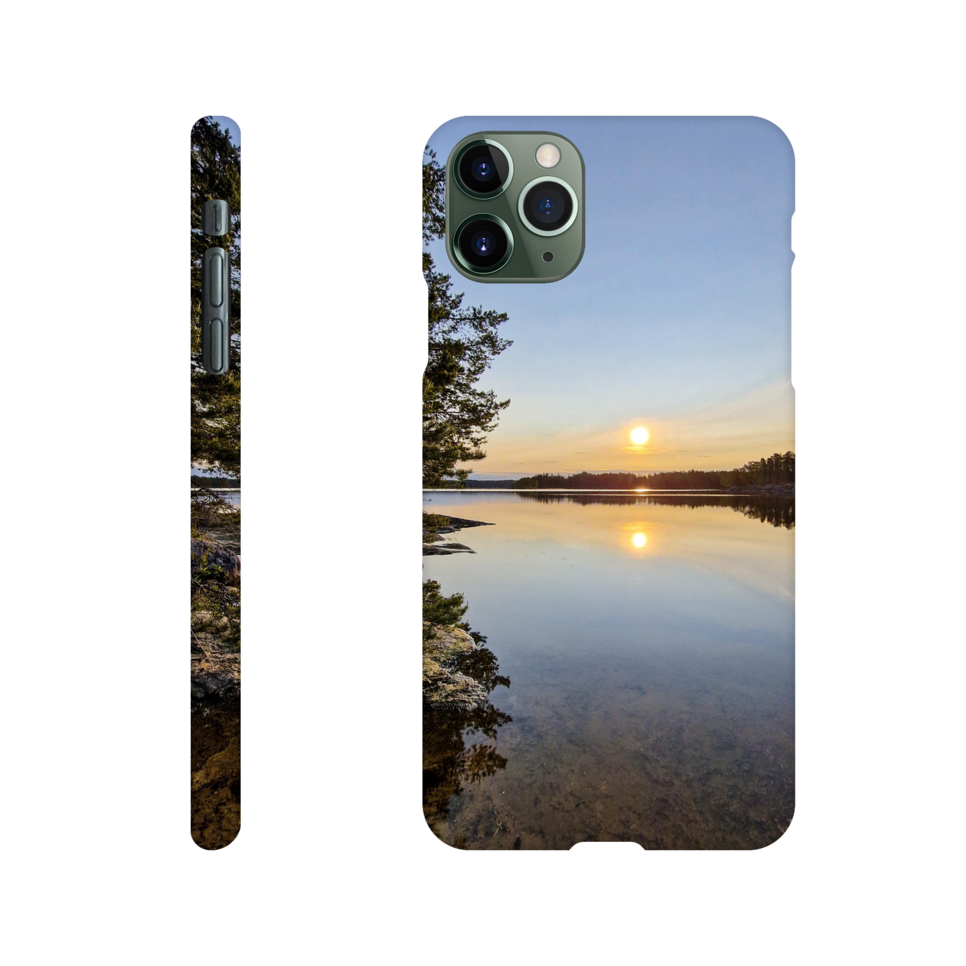 Calm Lake Serenity - Slim Phone Case - JDivine 