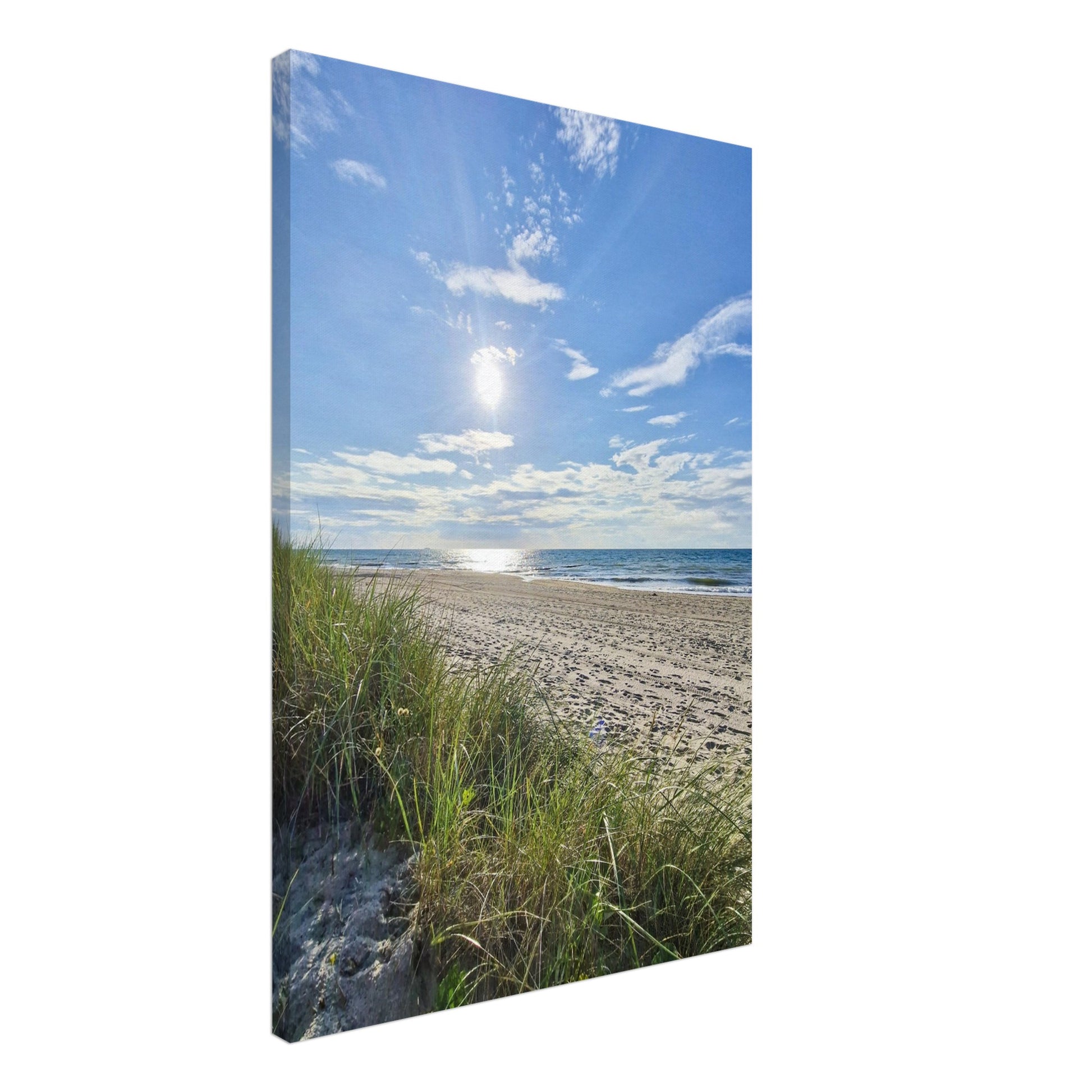 Sunny day at the beach - Canvas - JDivine 