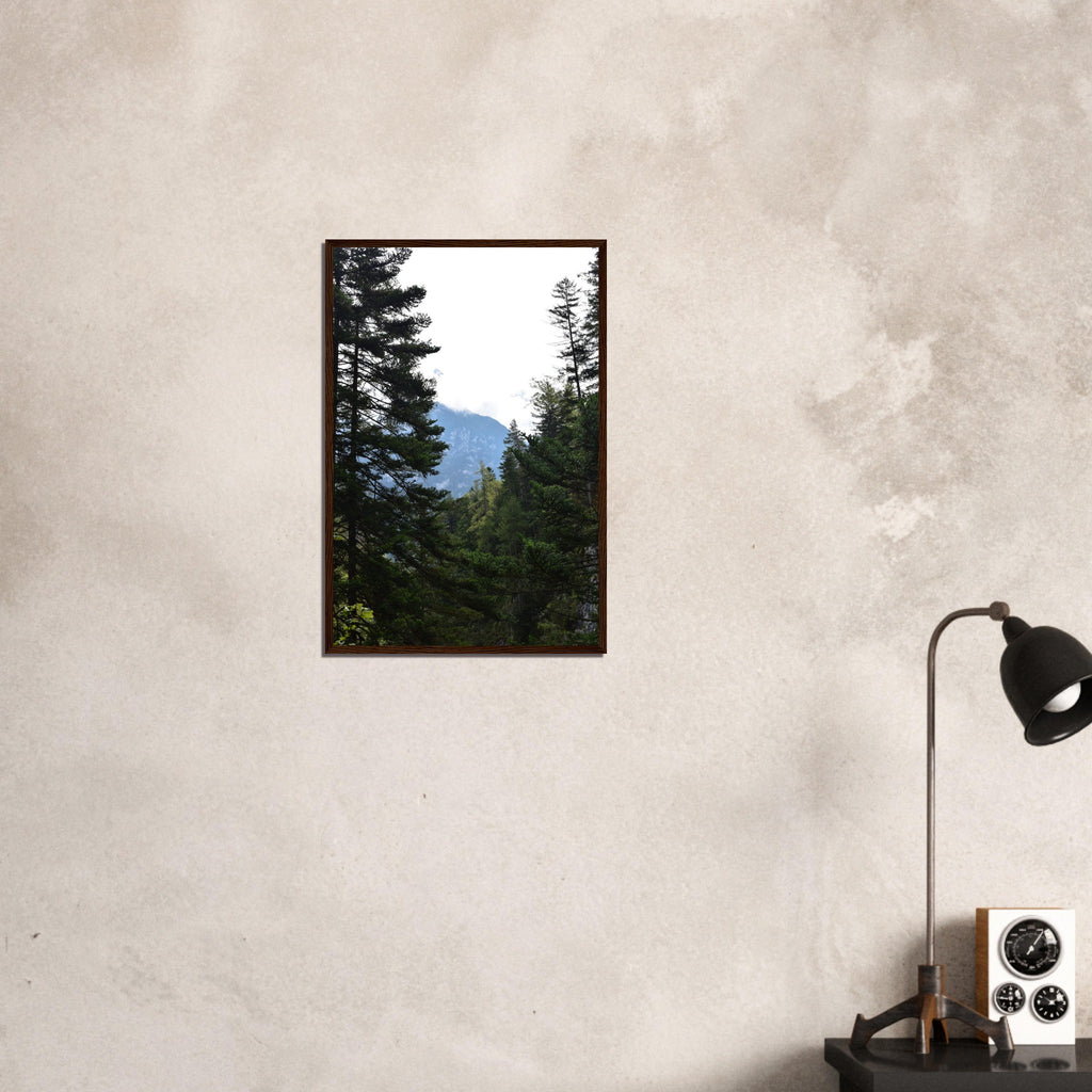 Veiled Ascent - Framed Poster - JDivine 