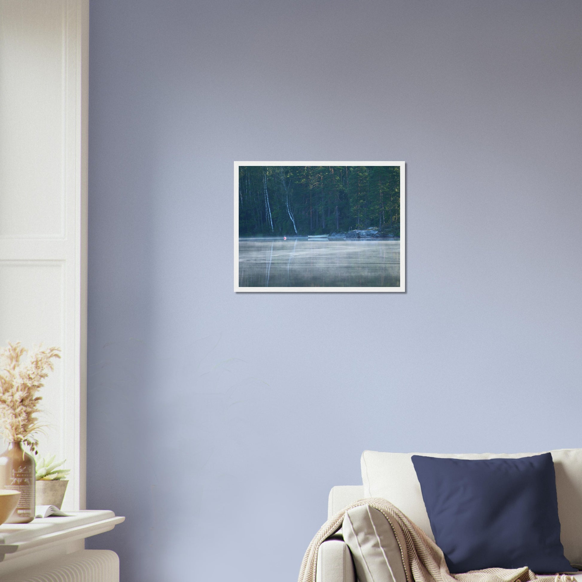 Misty Morning Calm - Framed Poster - JDivine 